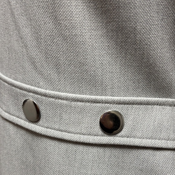 Banana Republic Light Gray Midi Dress - Picture 6 of 7